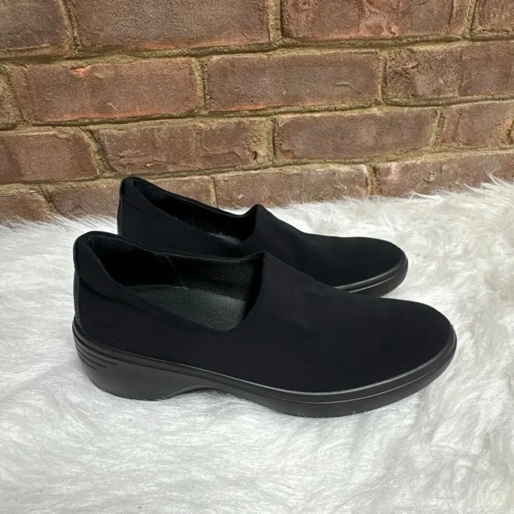 Ecco Women’s Black Danish Design Soft Comfort Wedge Shoe Size 39